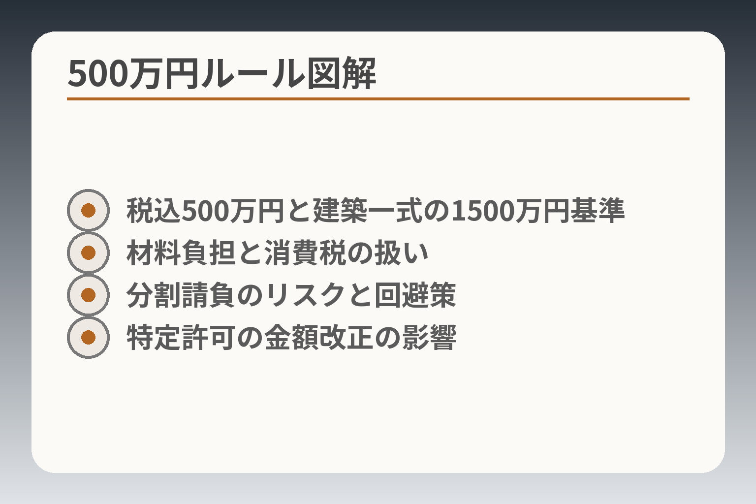 500万円ルール図解